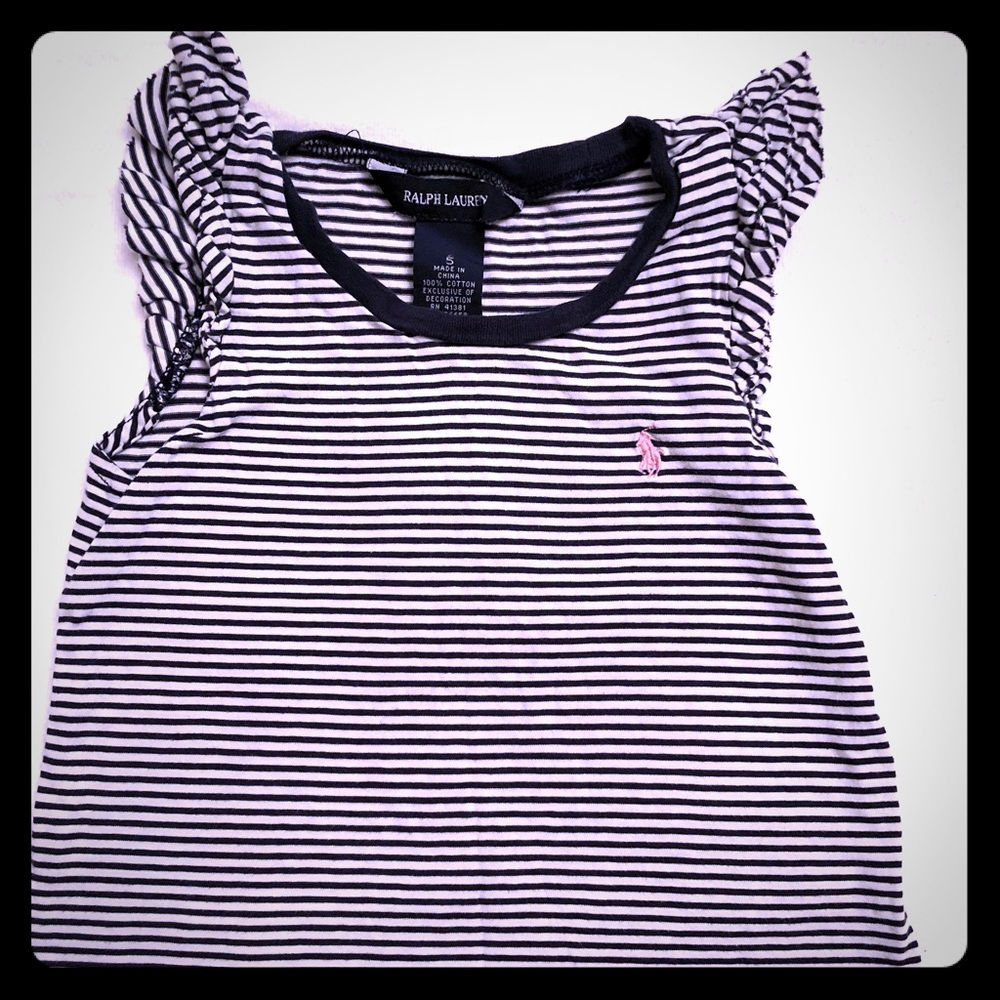 Ralph Lauren - Ruffle Shirt - Size 5